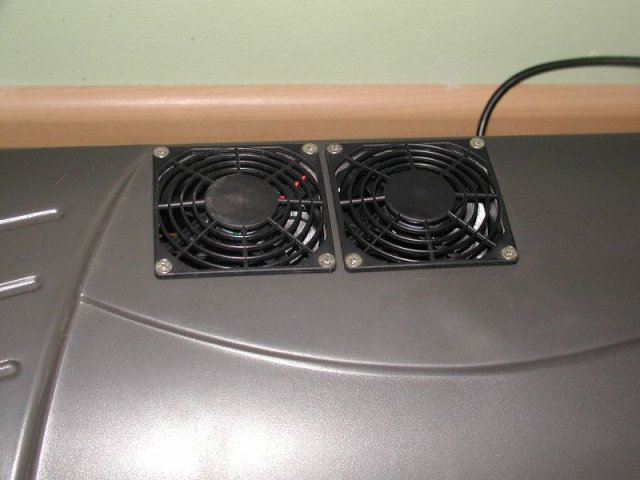 Doplněny ventilátory pro zlepšení chlazení